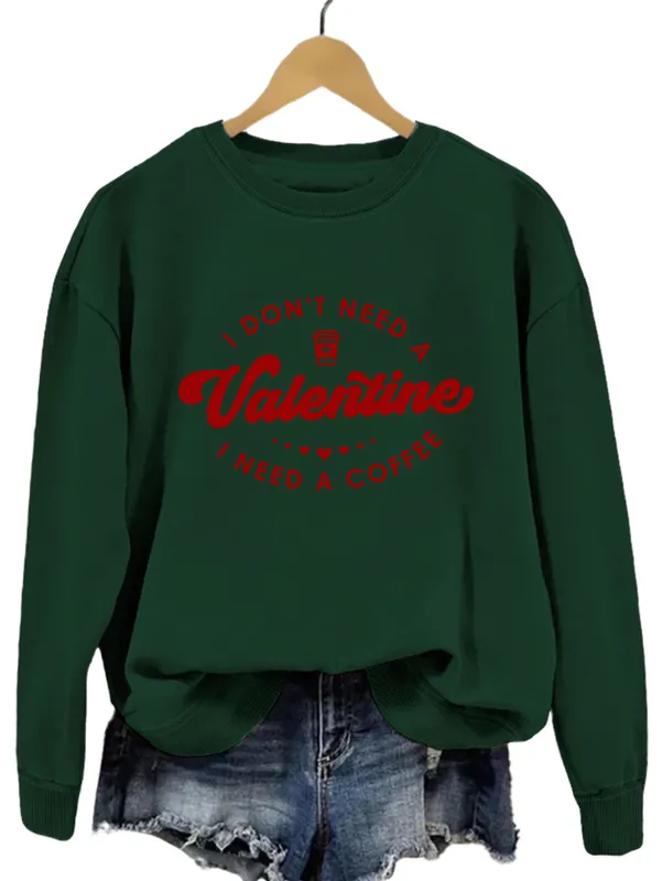 Women's Hoodies Long Sleeve Streetwear Letter