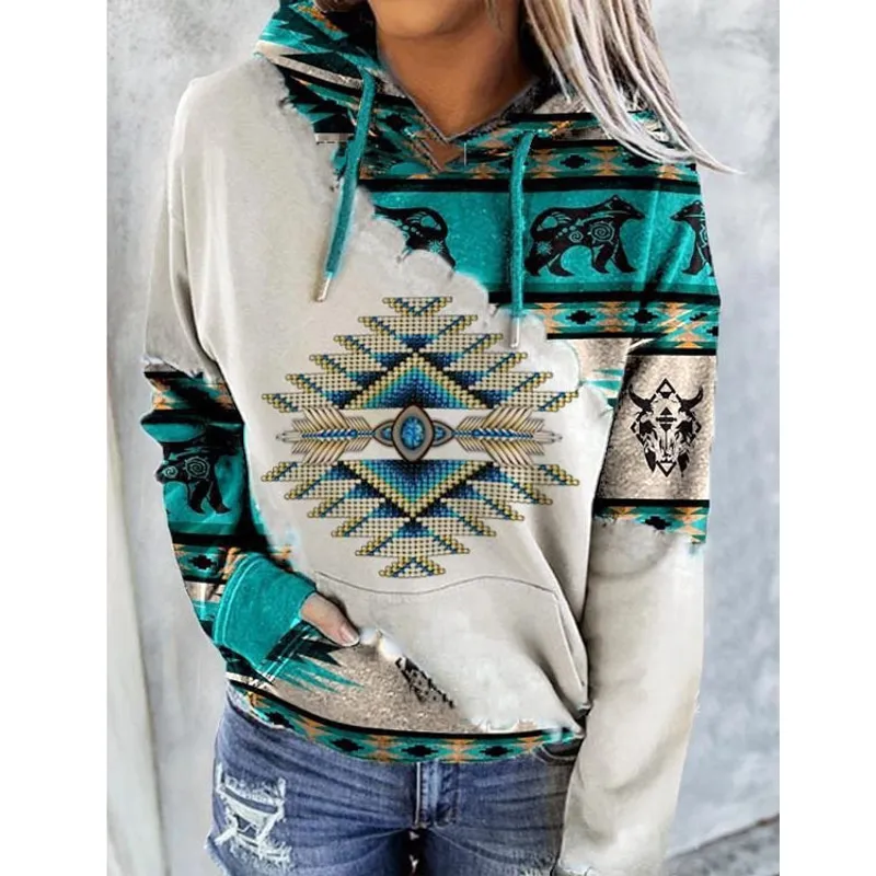 Women's Hoodie Long Sleeve Hoodies & Sweatshirts Fashion Printing
