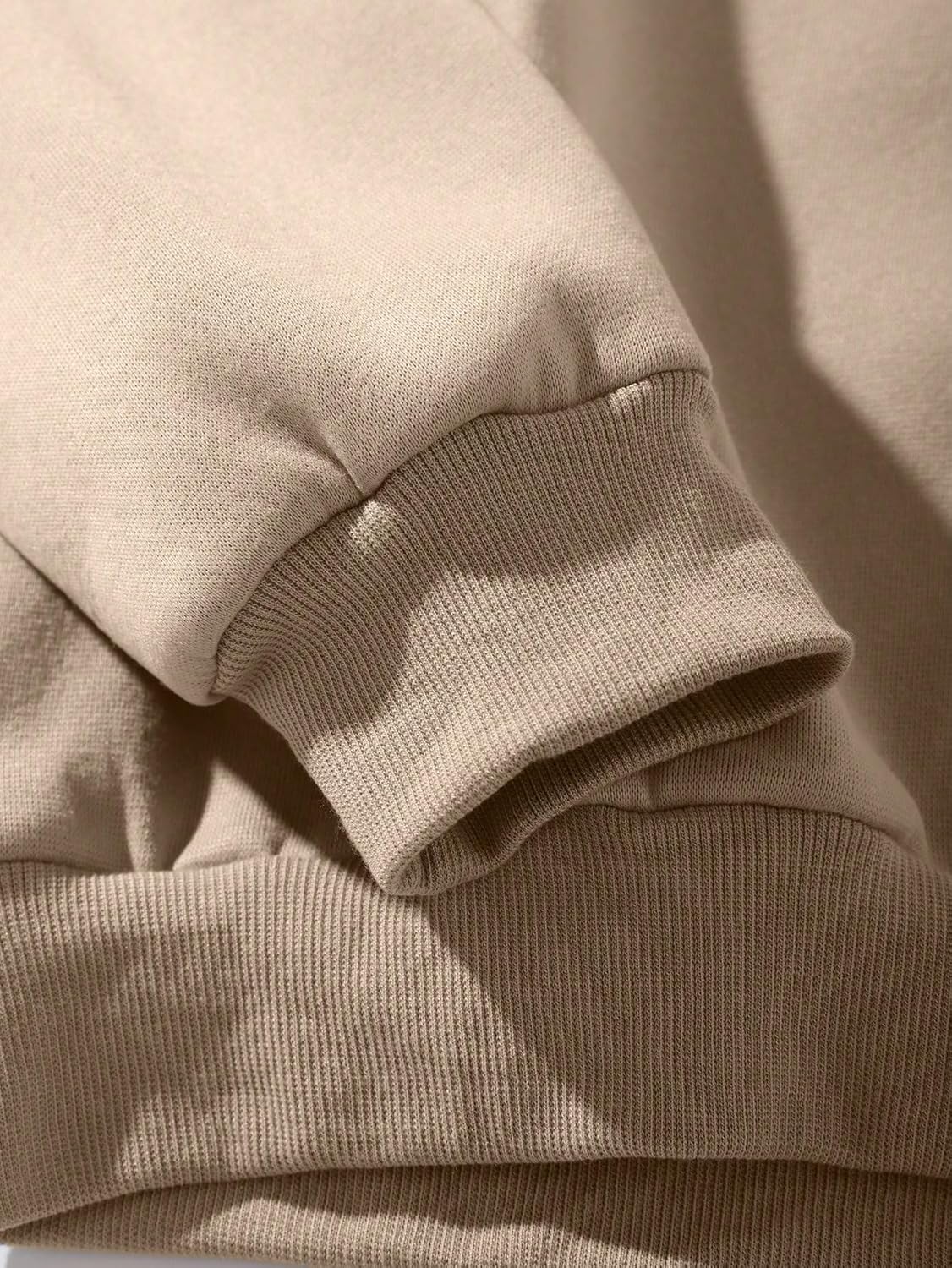 Women's Letter Graphic Print Round Neck Long Sleeve Sweatshirt Tops Pullovers Apricot Leopard Print