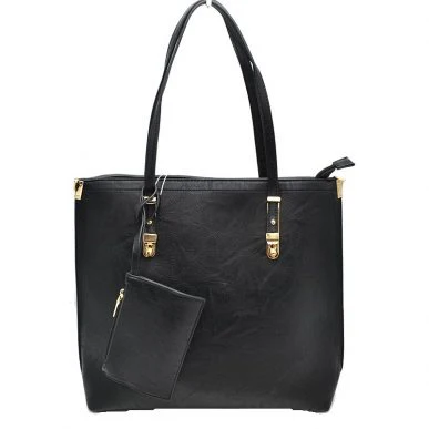 Elegant Faux Leather Tote Bag
