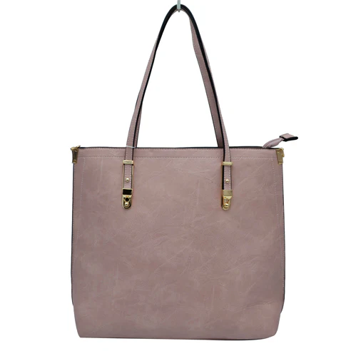 Elegant Faux Leather Tote Bag