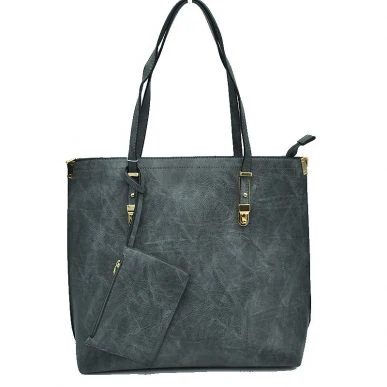 Elegant Faux Leather Tote Bag
