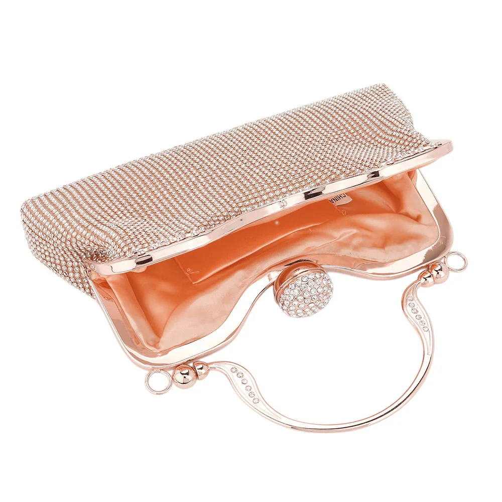Elegant Rhinestone Evening Clutch Bag