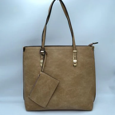 Elegant Faux Leather Tote Bag