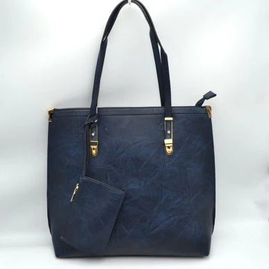 Elegant Faux Leather Tote Bag