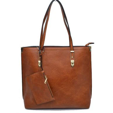 Elegant Faux Leather Tote Bag
