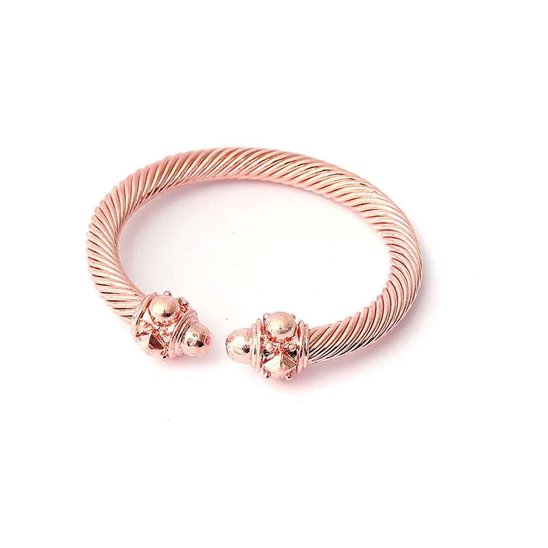 Solid Color Metal Plated Bangle